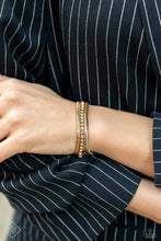 Load image into Gallery viewer, A SQUARE Treasure - Gold Bracelet (MM-0224)