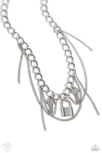 Load image into Gallery viewer, Against the LOCK - Silver Necklace (MM-0124)