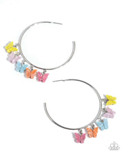 Load image into Gallery viewer, Bemusing Butterflies - Multi (Butterfly) Earring (LOP-0424)