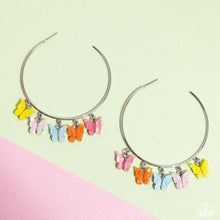 Load image into Gallery viewer, Bemusing Butterflies - Multi (Butterfly) Earring (LOP-0424)