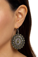 Load image into Gallery viewer, Bohemian Badlands - Green Earring