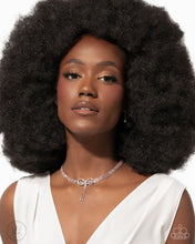 Load image into Gallery viewer, Buckingham Bow - Pink (Bow) Choker Necklace (LOP-0225)