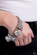 Load image into Gallery viewer, Child of God - Silver (Inspirational Heart Charm) Bracelet