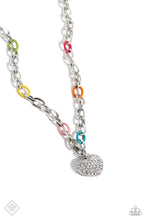 Load image into Gallery viewer, Colorful Candidate - Multi (Heart) Necklace (GM-1023)