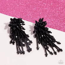 Load image into Gallery viewer, Congratulatory Charm - Black Earring (LOP-0624)