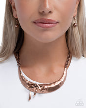 Load image into Gallery viewer, Coquette Cause - Copper (Penny Copper) Necklace