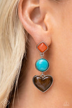 Load image into Gallery viewer, Desertscape Debut - Brown Post Earring (SSF-1223)