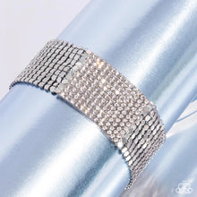 Load image into Gallery viewer, Disco Dame - White (Rhinestone) Bracelet (LOP-0824)