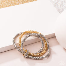 Load image into Gallery viewer, Faceted Facade - Multi (Stretchy) Bracelet (LOP-0525)