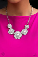 Load image into Gallery viewer, Gatsby Gallery - White (Rhinestone and Pearl) Necklace (FFA-1023)