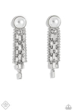Load image into Gallery viewer, Genuinely Gatsby - White (Rhinestone and Pearl) Earring (FFA-1023)