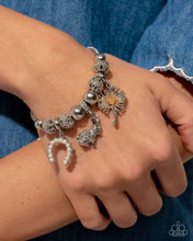 Load image into Gallery viewer, Graceful Godsend - White (Charm) Bracelet (LOP-0225)
