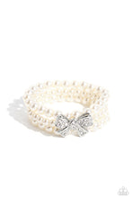 Load image into Gallery viewer, How do you do? - White (Pearl) Bracelet