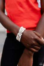 Load image into Gallery viewer, How do you do? - White (Pearl) Bracelet