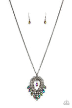 Load image into Gallery viewer, Teasable Teardrops - Multi (Oil Spill) Necklace