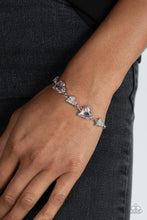 Load image into Gallery viewer, Cluelessly Crushing (Heart) - Pink Bracelet