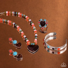 Load image into Gallery viewer, Desertscape Delight - Blue (Turquoise) Necklace (SSF-1223)