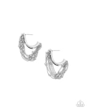 Load image into Gallery viewer, Immaculate Impression - Silver Hoop Earring