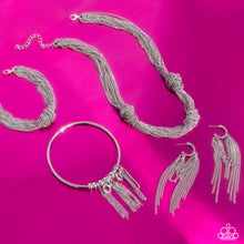 Load image into Gallery viewer, Copious Command - Silver Necklace (MM-0824)