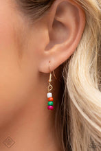 Load image into Gallery viewer, Multicolored Mashup - Gold Necklace (SS-1223)