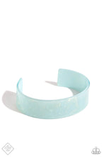 Load image into Gallery viewer, Pastel Pairing - Blue Cuff Bracelet (GM-0324)
