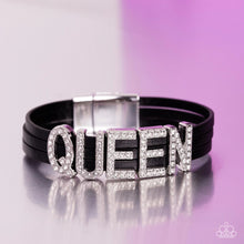 Load image into Gallery viewer, Queen of My Life - Black (Queen) Bracelet (LOP-1123)