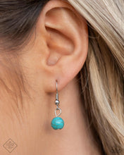 Load image into Gallery viewer, Try As I FLIGHT - Blue (Turquoise/Silver Butterfly) Necklace (SSF-0524)