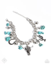 Load image into Gallery viewer, Wild West Wardrobe - Blue (Turquoise) Bracelet (SSF-0924)