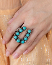 Load image into Gallery viewer, Wild West Whisper - Blue (Turquoise) Ring (SSF-0924)