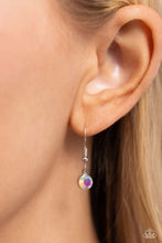 Load image into Gallery viewer, As Luck Would HALF-IT - White Necklace