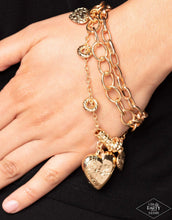 Load image into Gallery viewer, After My Own Heart - Gold Bracelet