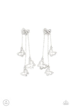 Load image into Gallery viewer, Boisterous Butterfly - White Post Earring