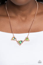 Load image into Gallery viewer, State of the HEART - Copper (Iridescent Heart) Necklace