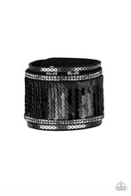Load image into Gallery viewer, Heads Or MERMAID Tails - Black/Silver Urban Bracelet freeshipping - JewLz4u Gemstone Gallery
