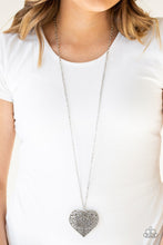 Load image into Gallery viewer, Classic Casanova Silver (Heart) Necklace freeshipping - JewLz4u Gemstone Gallery