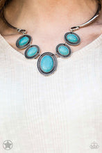 Load image into Gallery viewer, River Ride - Blue (Turquoise) Necklace freeshipping - JewLz4u Gemstone Gallery