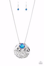 Load image into Gallery viewer, Lush Lattice - Blue Necklace