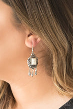 Load image into Gallery viewer, Open Pastures - White Earring freeshipping - JewLz4u Gemstone Gallery