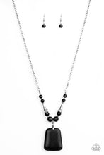 Load image into Gallery viewer, Sandstone Oasis Black Necklace freeshipping - JewLz4u Gemstone Gallery