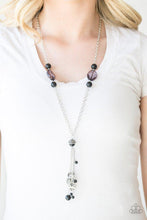 Load image into Gallery viewer, Heart-Stopping Harmony - Black Necklace freeshipping - JewLz4u Gemstone Gallery