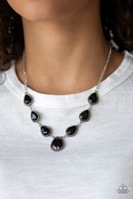 Load image into Gallery viewer, Socialite Social Black Necklace freeshipping - JewLz4u Gemstone Gallery