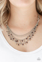 Load image into Gallery viewer, Financially Fabulous Purple Necklace freeshipping - JewLz4u Gemstone Gallery