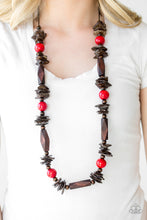 Load image into Gallery viewer, Cozumel Coast - Red Necklace freeshipping - JewLz4u Gemstone Gallery