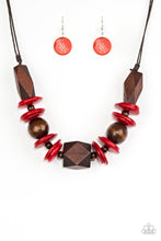 Load image into Gallery viewer, Pacific Paradise - Red Necklace freeshipping - JewLz4u Gemstone Gallery