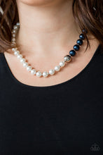 Load image into Gallery viewer, 5th Avenue A-Lister - Blue (Pearl and White Pearl) Necklace