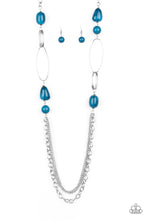 Load image into Gallery viewer, Pleasant Promenade - Blue Necklace