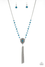 Load image into Gallery viewer, Soul Quest - Blue Necklace freeshipping - JewLz4u Gemstone Gallery
