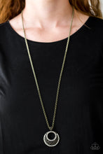 Load image into Gallery viewer, Net Worth - Brass Necklace freeshipping - JewLz4u Gemstone Gallery