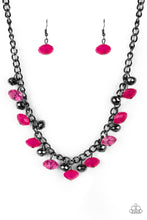 Load image into Gallery viewer, Runway Rebel - Pink Necklace freeshipping - JewLz4u Gemstone Gallery