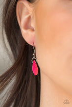 Load image into Gallery viewer, Hurricane Season Pink (Gunmetal) Necklace freeshipping - JewLz4u Gemstone Gallery